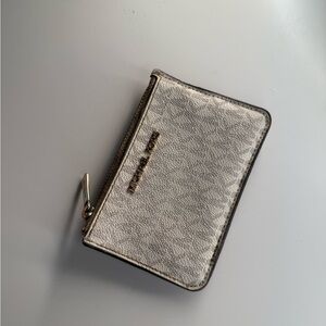 Michael Kors Silver Wallet